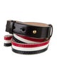 Thom Browne Skinny Leather Belt