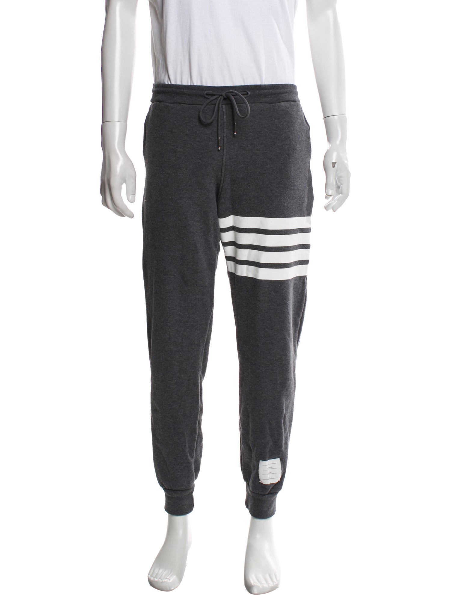 Thom Browne Grosgrain Trim Lounge Bottoms