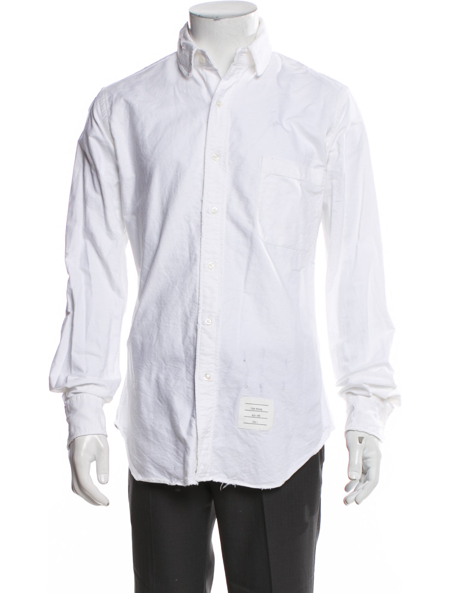 Thom Browne Long Sleeve Dress Shirt