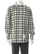 Thom Browne Plaid Print Long Sleeve Shirt