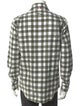 Thom Browne Plaid Print Long Sleeve Shirt