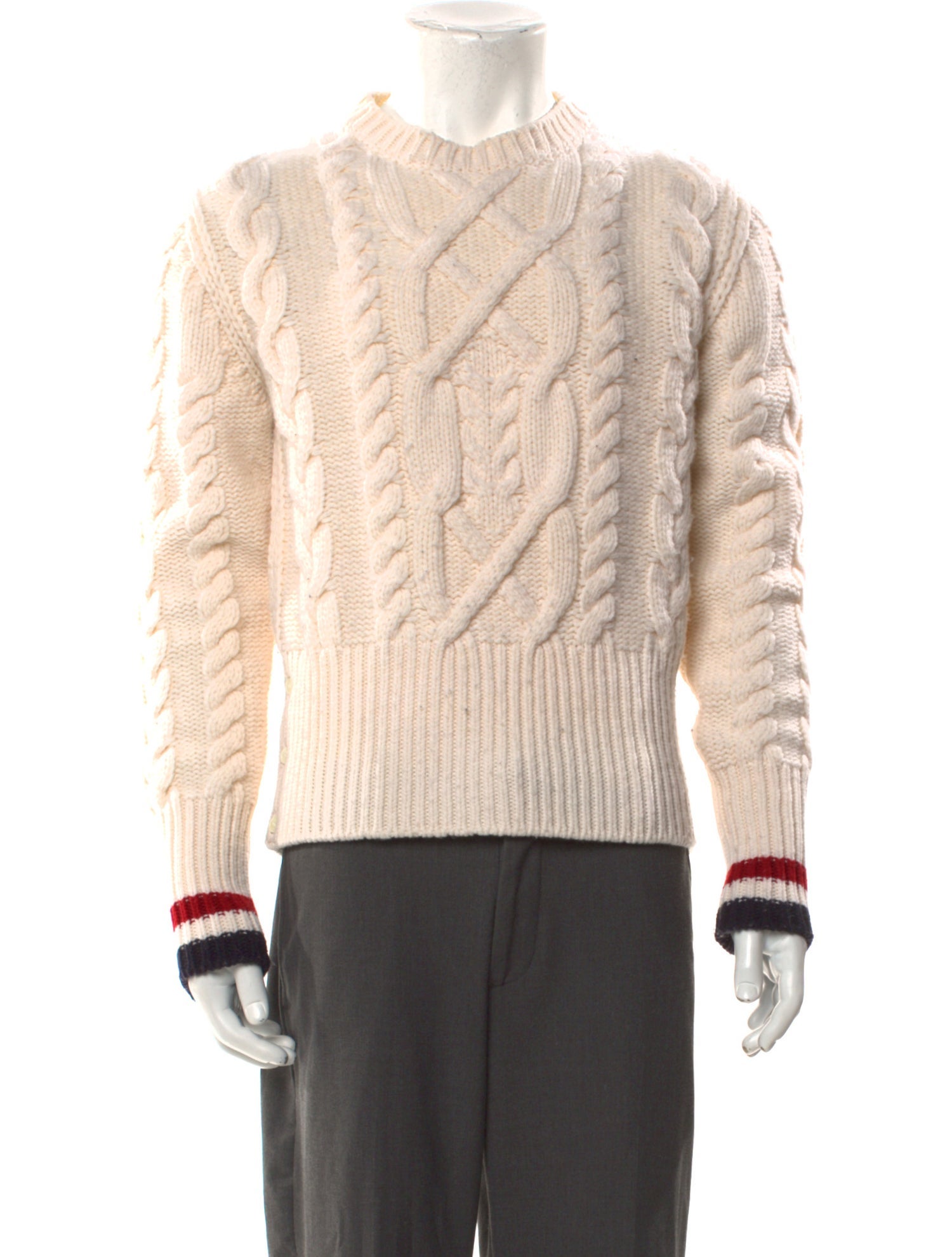 Thom Browne Wool Striped Pullover