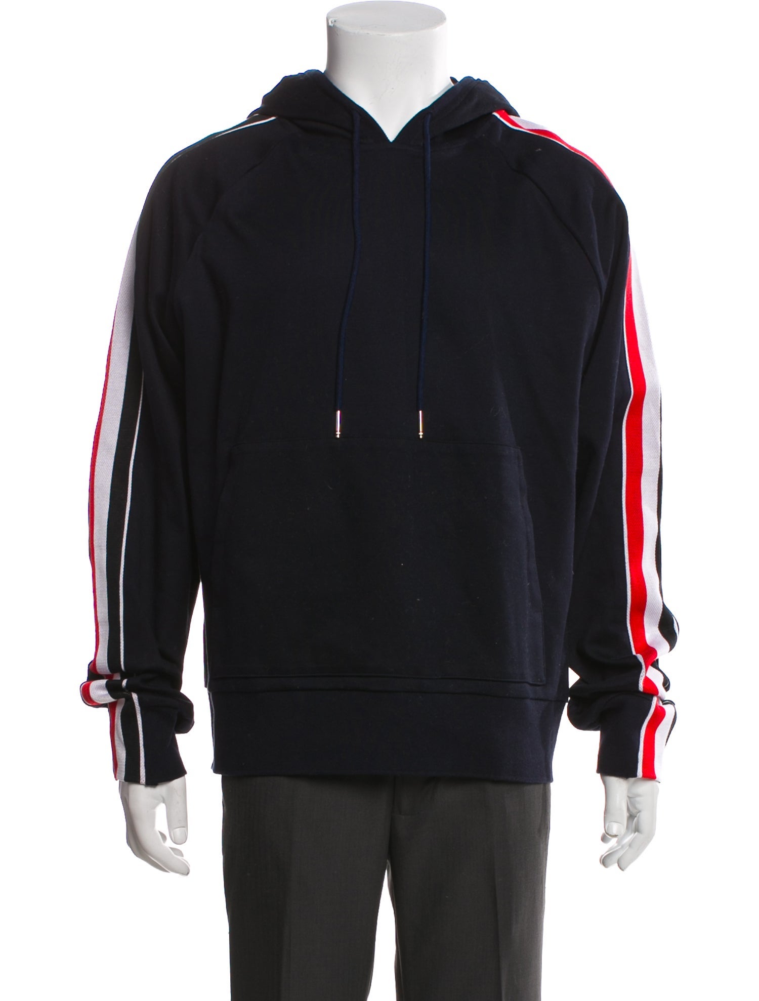 Thom Browne Striped Crew Neck Hoodie