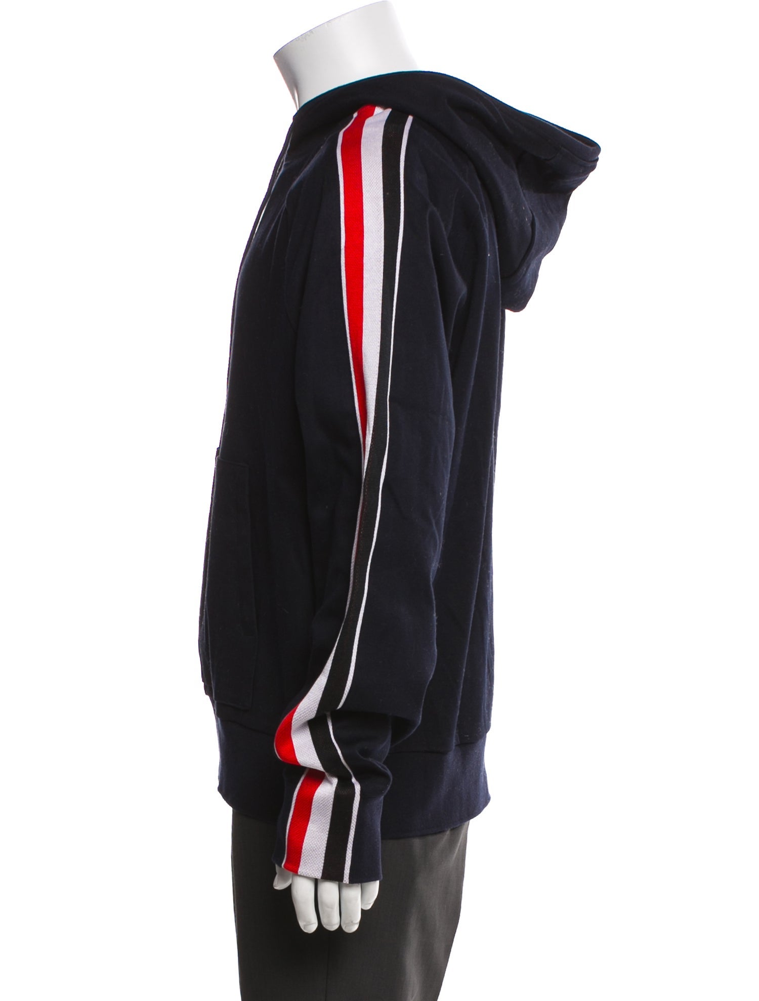 Thom Browne Striped Crew Neck Hoodie