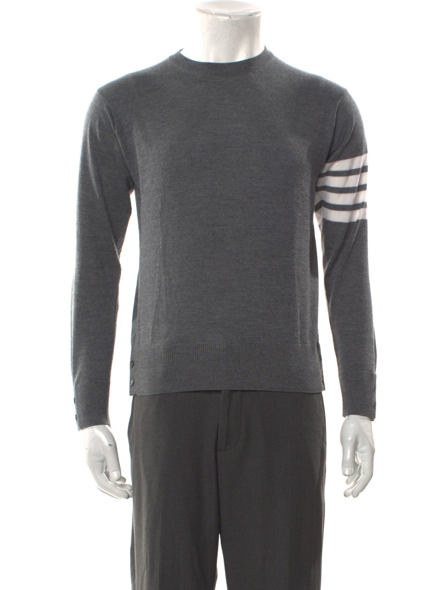 Thom Browne Wool Striped Pullover