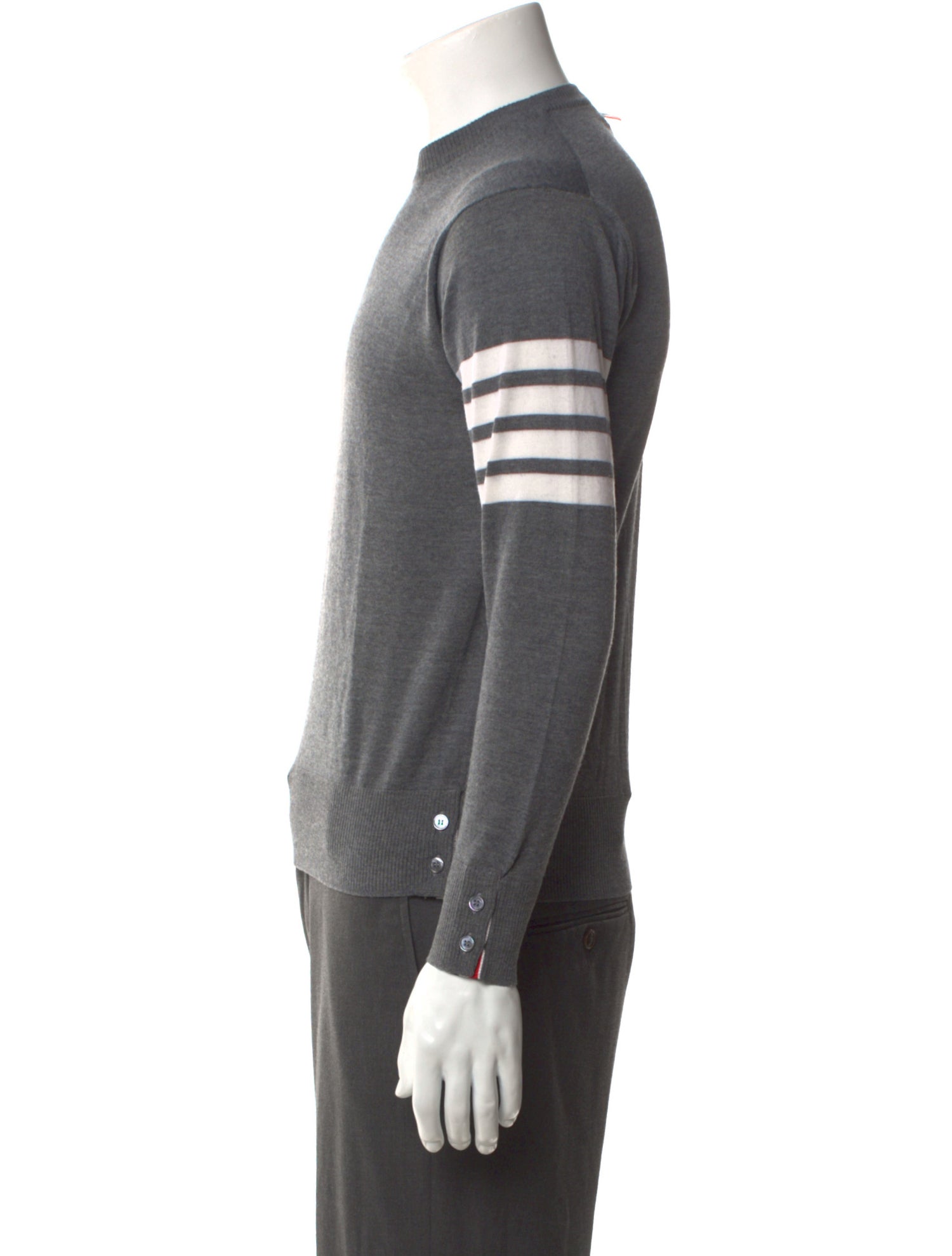 Thom Browne Wool Striped Pullover