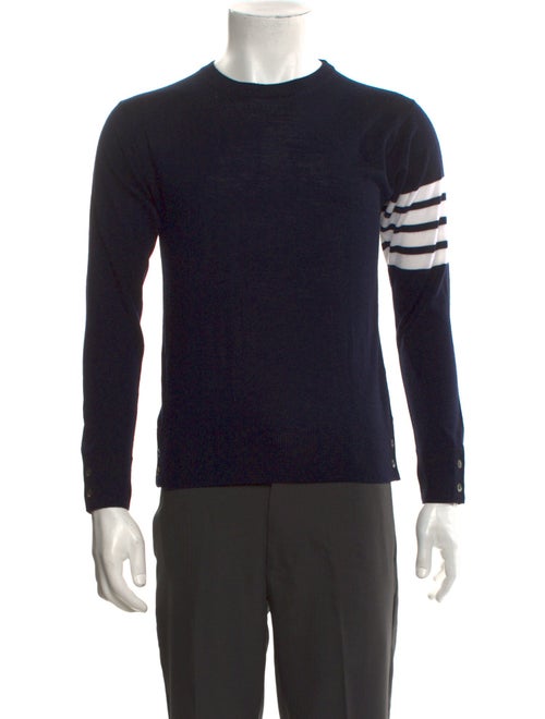 Thom Browne 4-Bar Wool Pullover