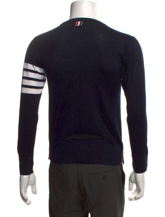 Thom Browne 4-Bar Wool Pullover