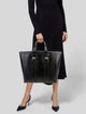 Thom Browne Leather Tote