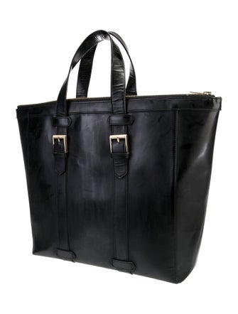 Thom Browne Leather Tote
