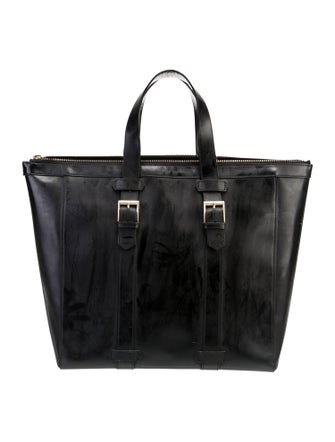 Thom Browne Leather Tote