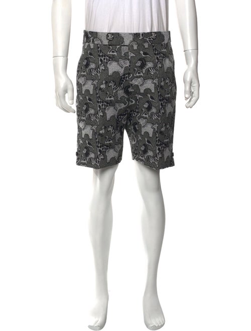 Thom Browne Printed Jogger Shorts