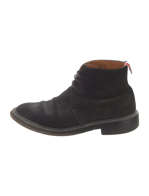 Thom Browne Suede Lace-Up Boots