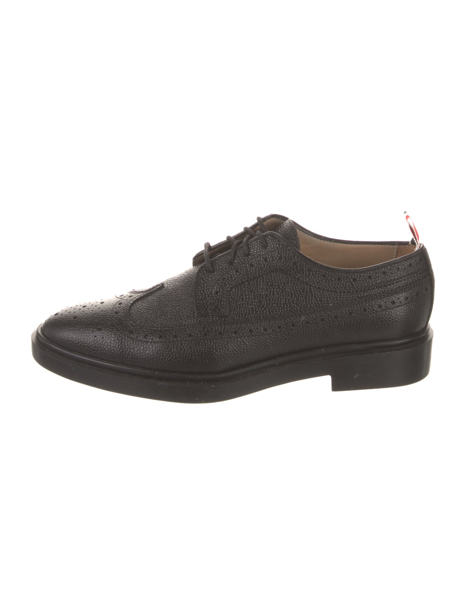 Thom Browne Leather Lasercut Accents Oxfords