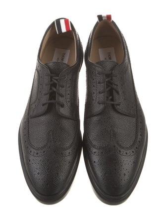 Thom Browne Leather Lasercut Accents Oxfords