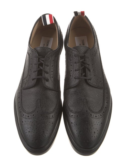 Thom Browne Leather Lasercut Accents Oxfords