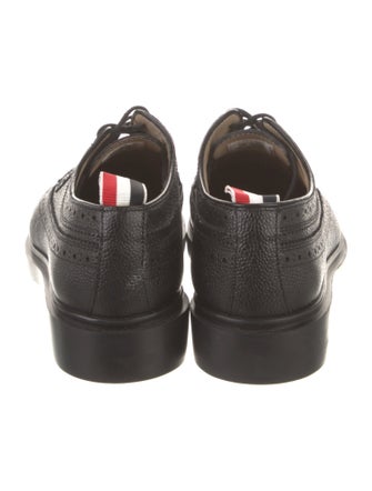 Thom Browne Leather Lasercut Accents Oxfords