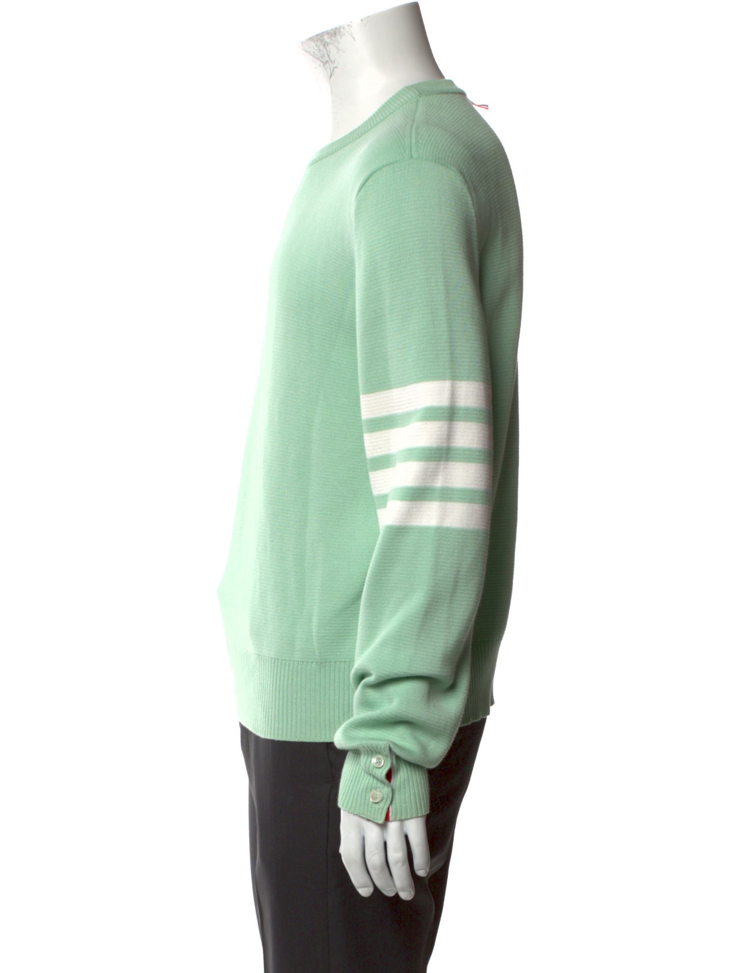 Thom Browne Crew Neck Long Sleeve Pullover