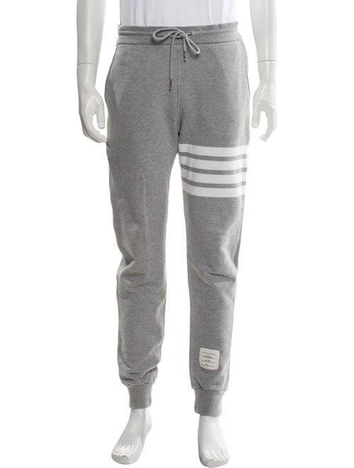 Thom Browne 4-Bar Striped Lounge Bottoms