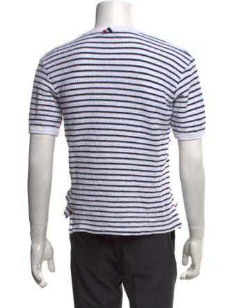 Thom Browne Striped Crew Neck Pullover