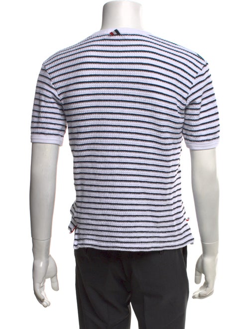 Thom Browne Striped Crew Neck Pullover
