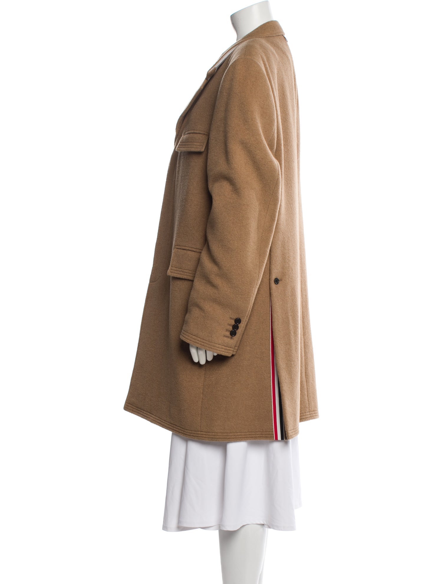 Thom Browne Camel Hair Overcoat