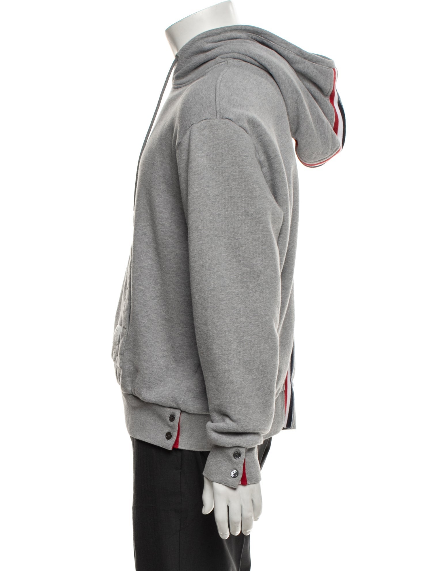 Thom Browne Crew Neck Long Sleeve Hoodie