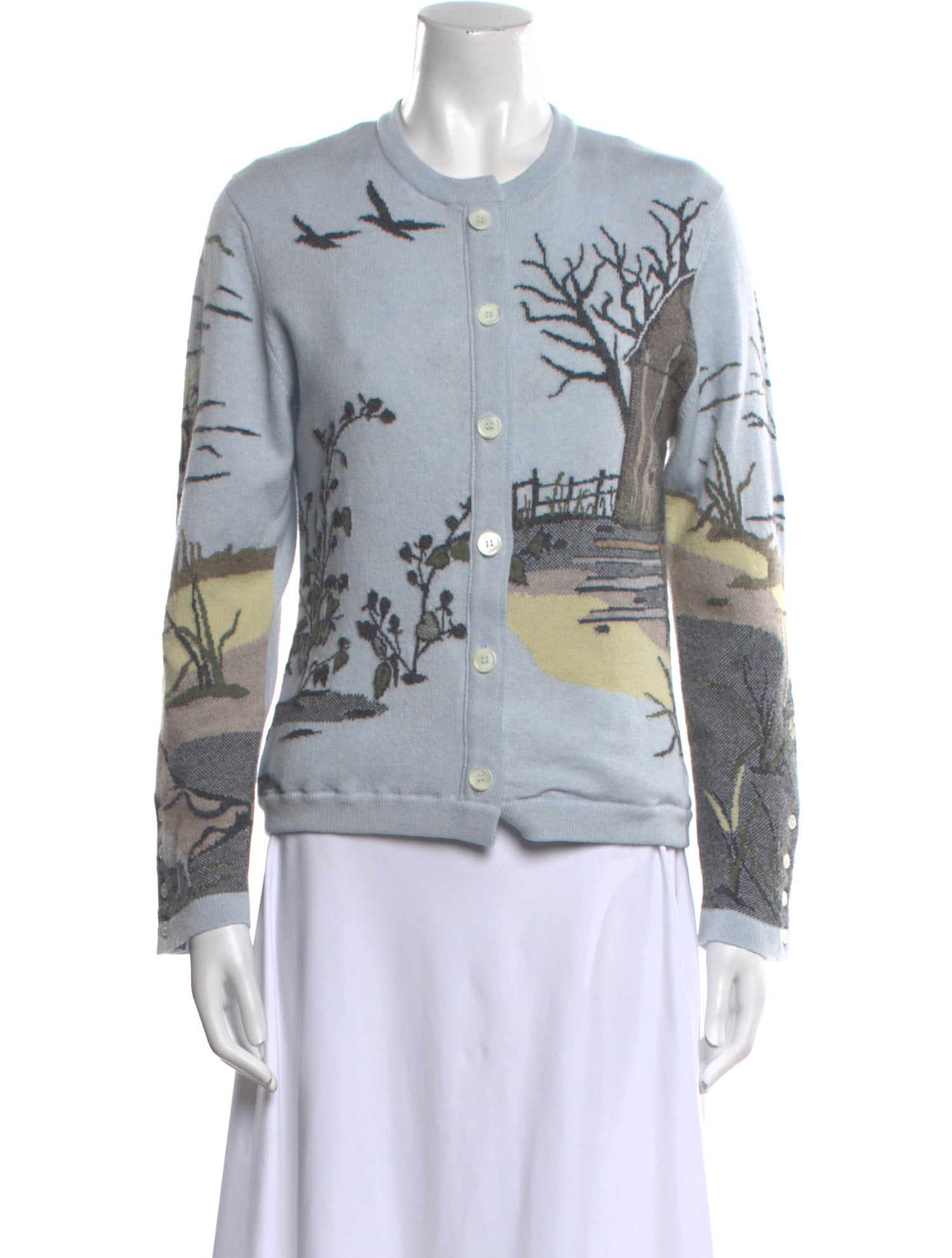 Thom Browne Cashmere Printed Sweater