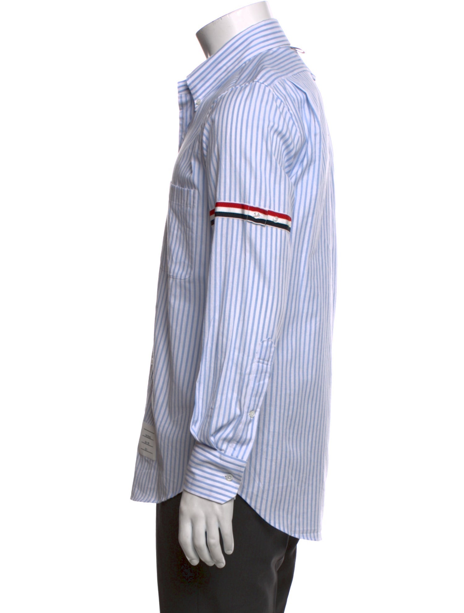 Thom Browne Madras Striped Dress Shirt w/ Tags