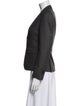 Thom Browne Wool Grosgrain Trim Blazer