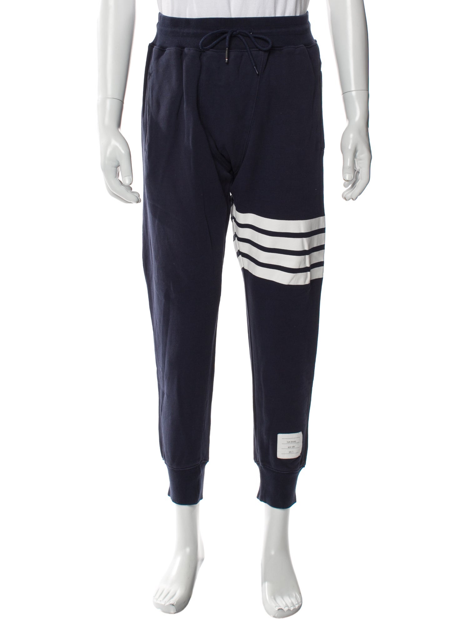 Thom Browne 4-Bar Joggers