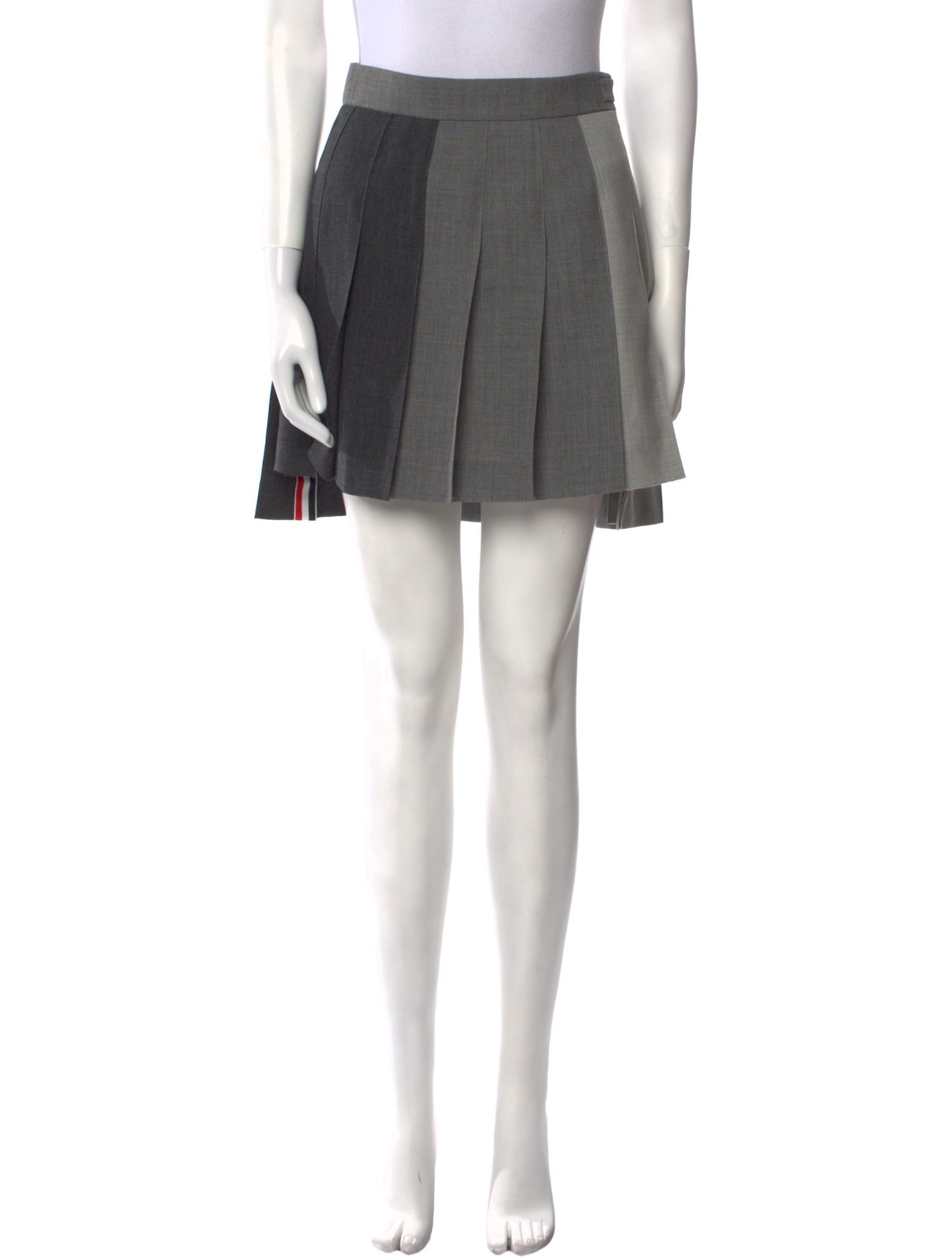 Thom Browne Wool Mini Skirt