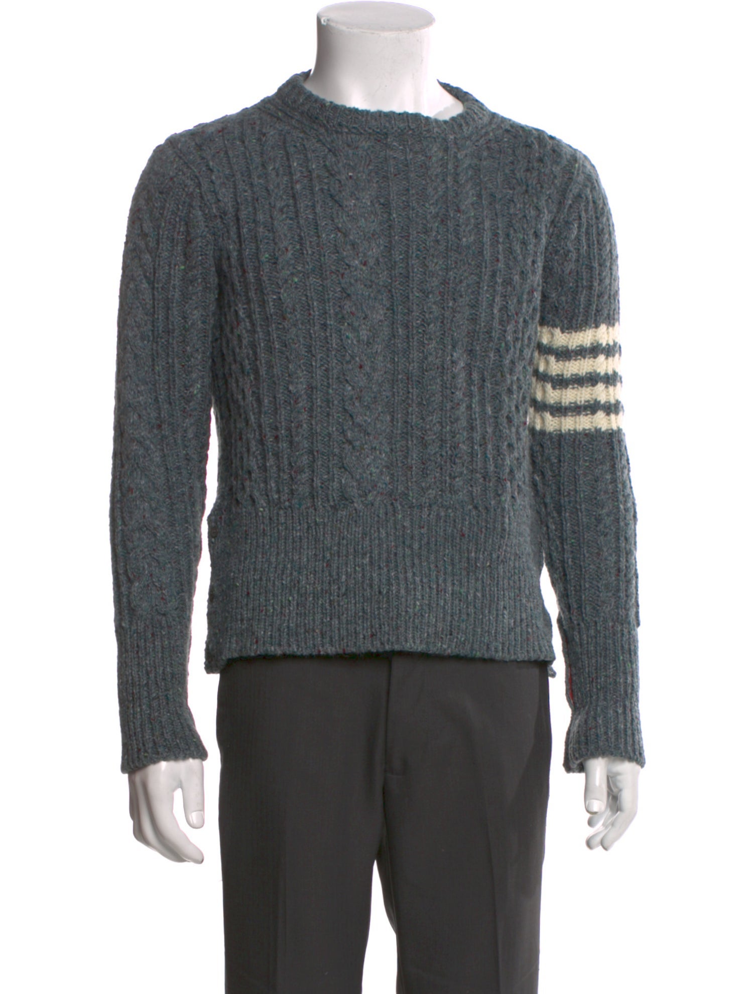 Thom Browne Wool Striped Pullover