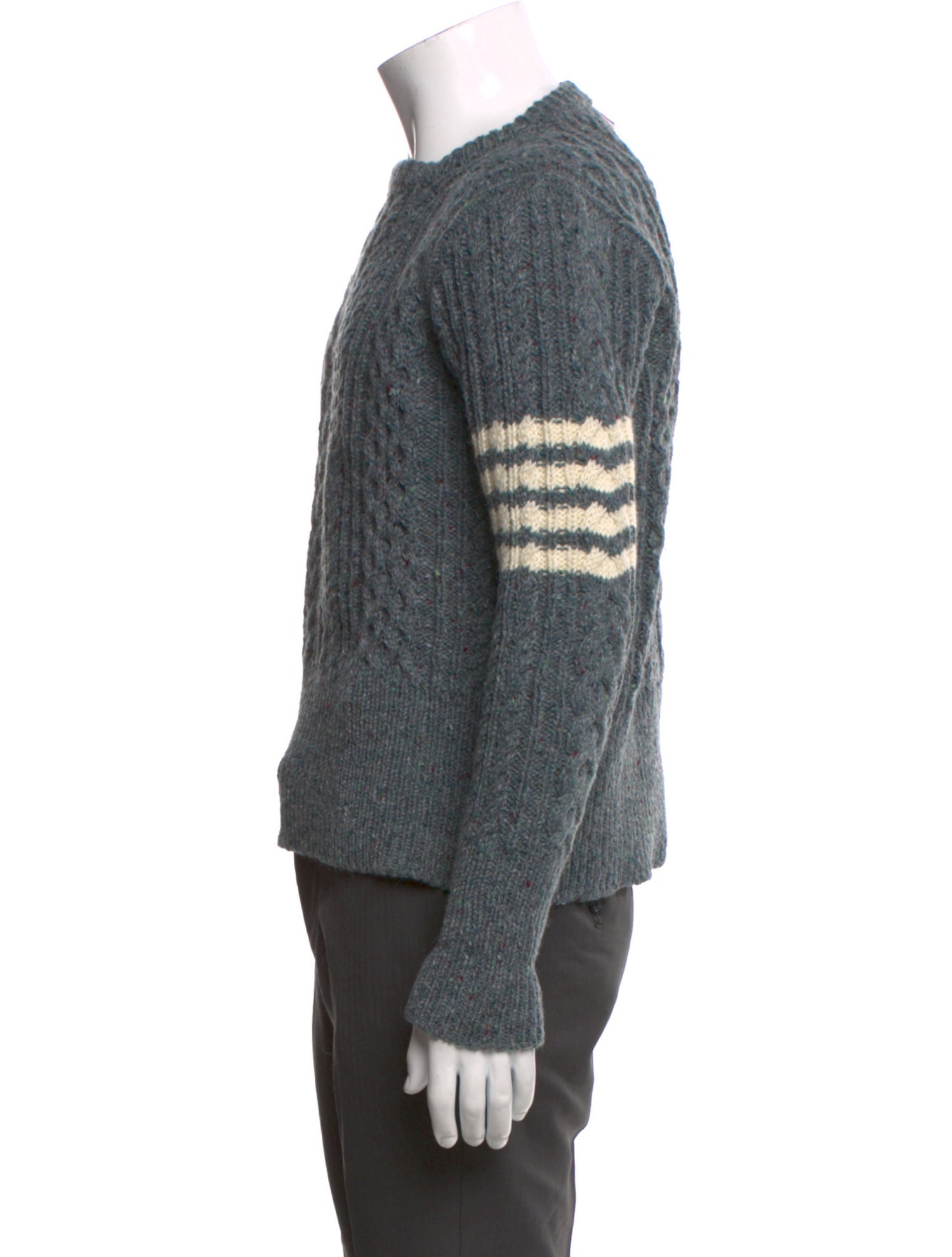 Thom Browne Wool Striped Pullover