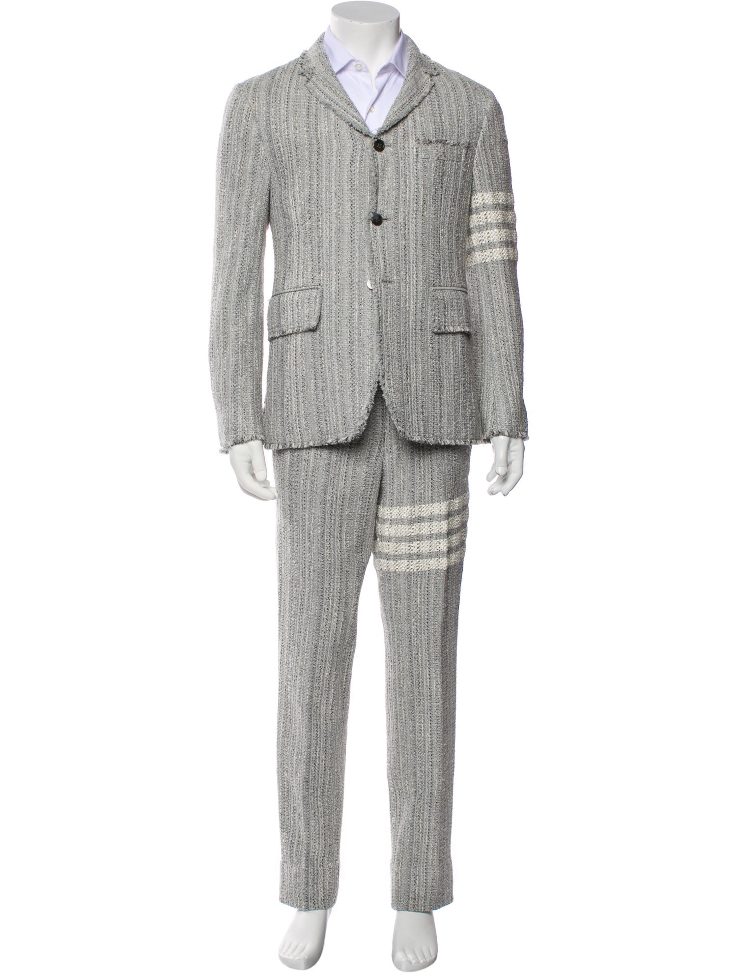 Thom Browne Striped Two-Piece Suit