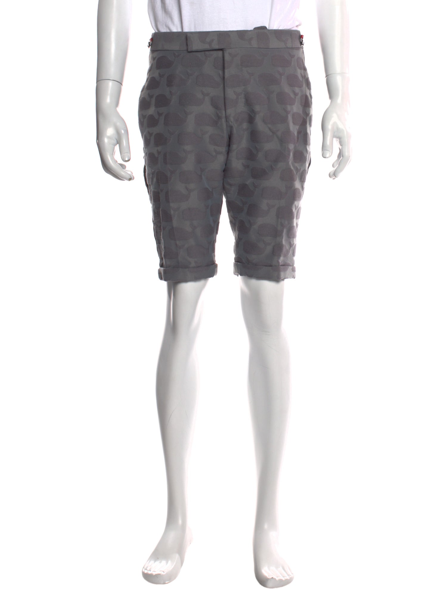 Thom Browne Flat Front Shorts