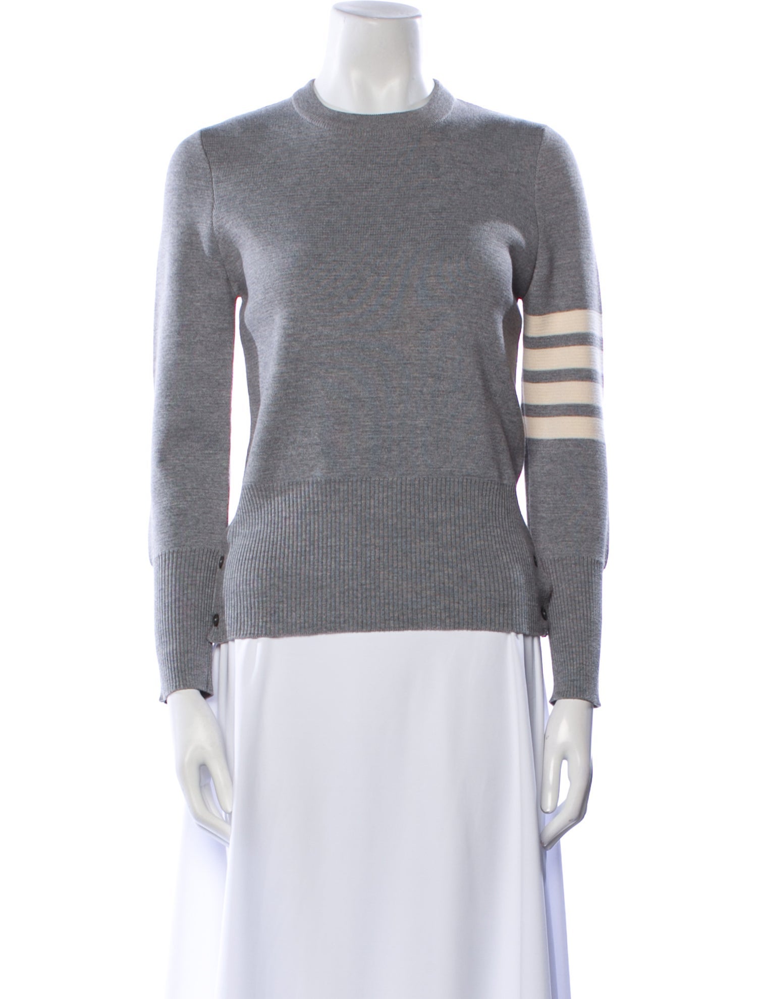 Thom Browne 4-Bar Merino Wool Sweater