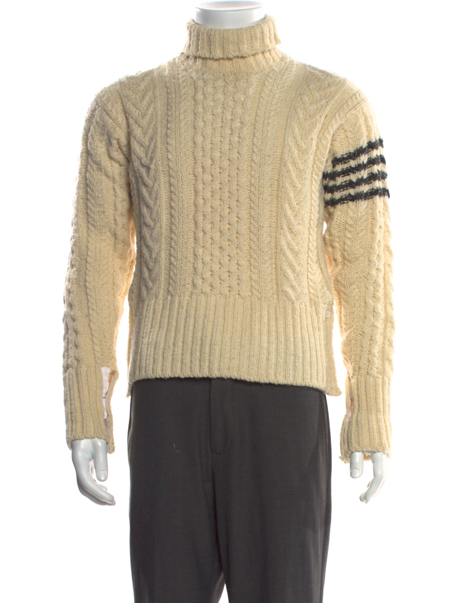 Thom Browne Wool Striped Pullover