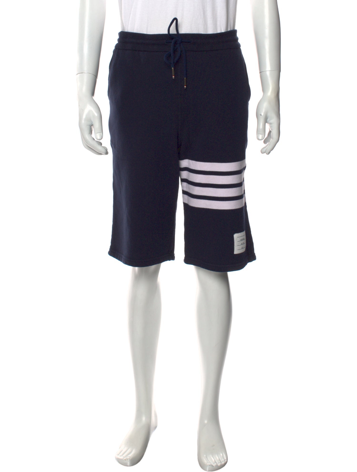 Thom Browne 4 Bar Stripe Jogger Shorts