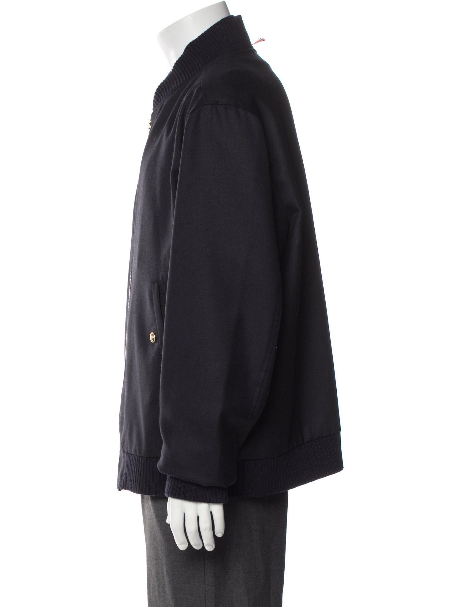 Thom Browne Bomber Wool Bomber Jacket