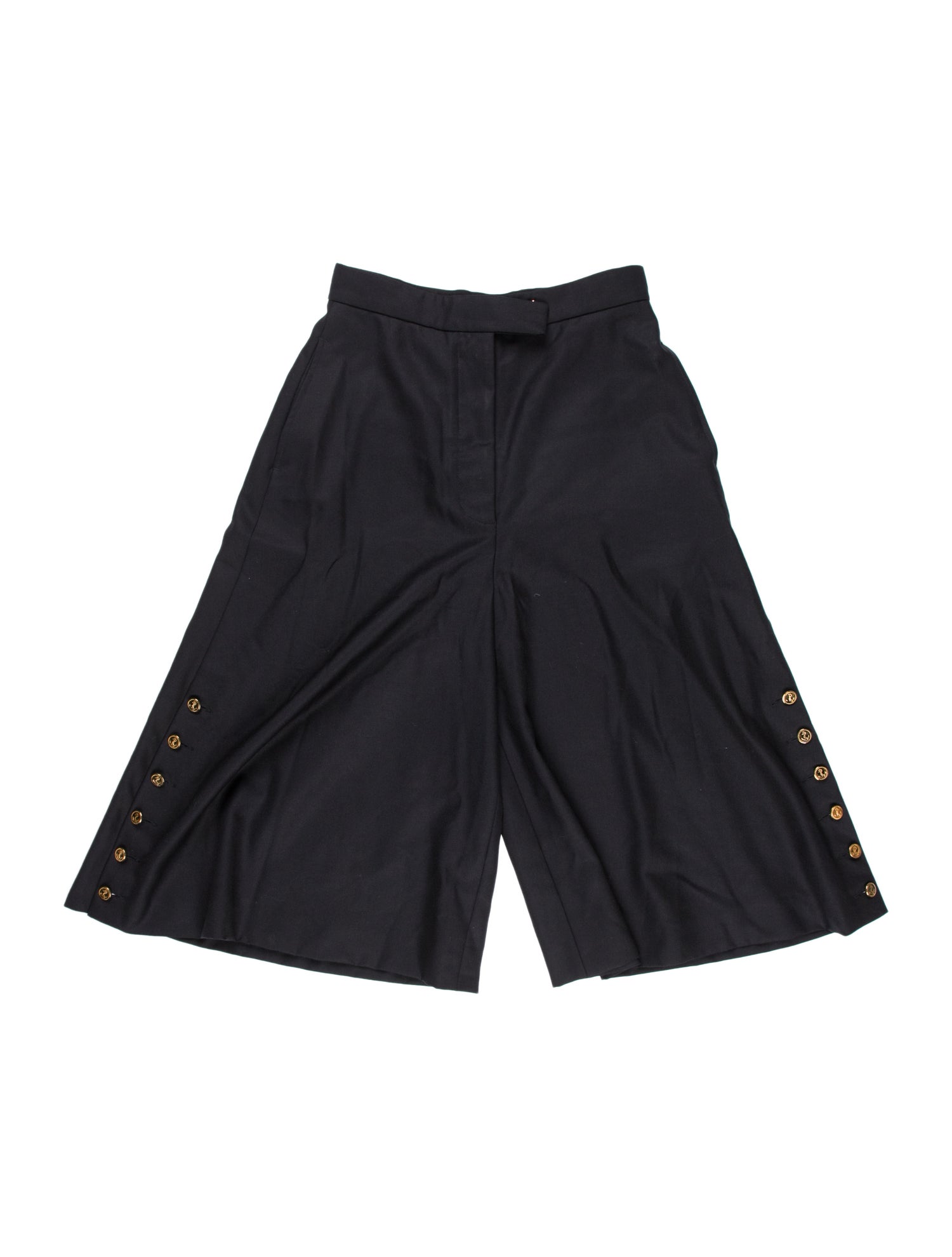 Thom Browne Wool Wide Leg Pants