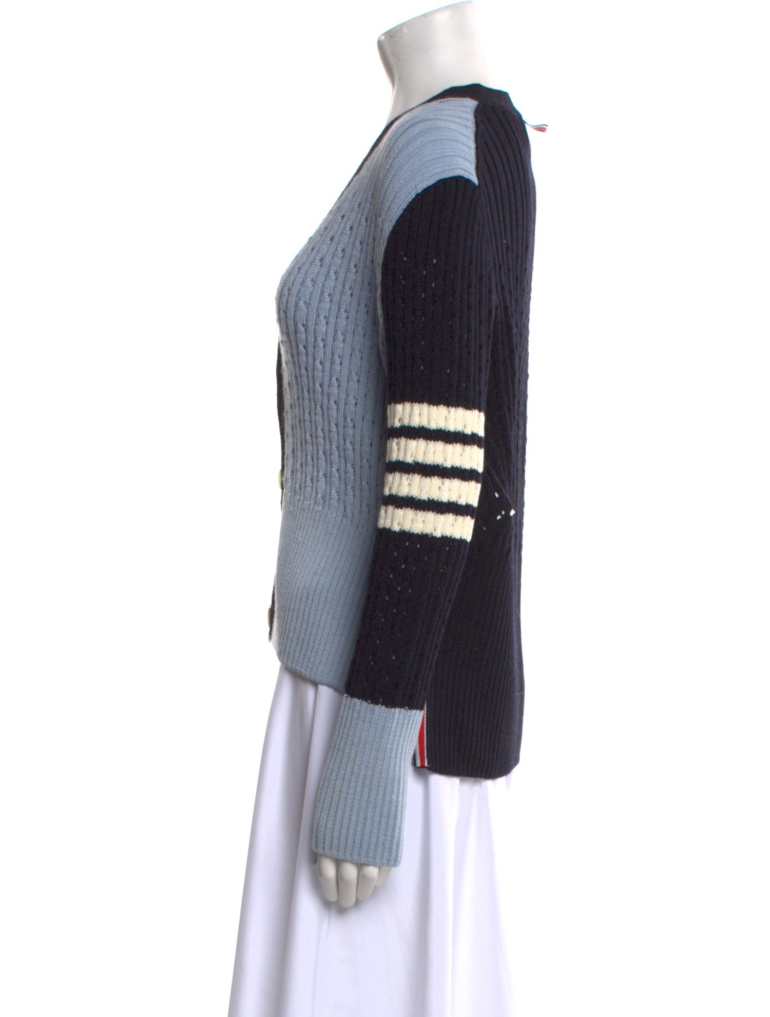 Thom Browne FUNMIX Virgin Wool Sweater