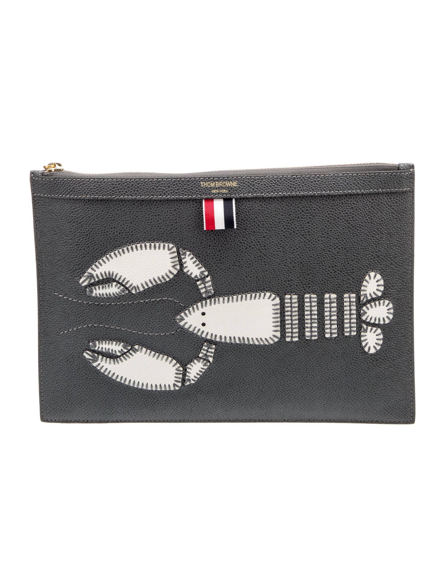 Thom Browne Leather Clutch