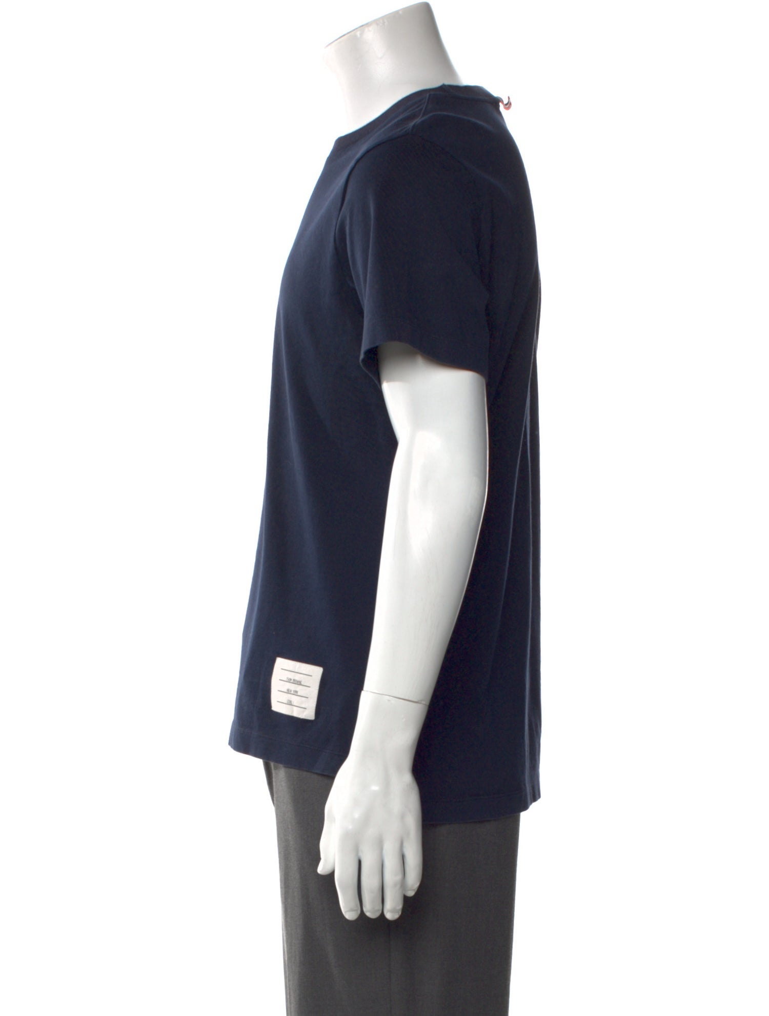 Thom Browne Side Slit Crew Neck T-Shirt