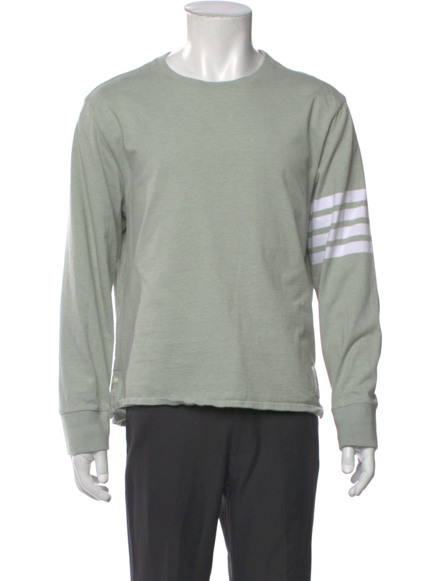 Thom Browne Crew Neck Long Sleeve T-Shirt