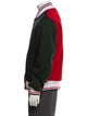 Thom Browne Wool Colorblock Pattern Varsity Jacket