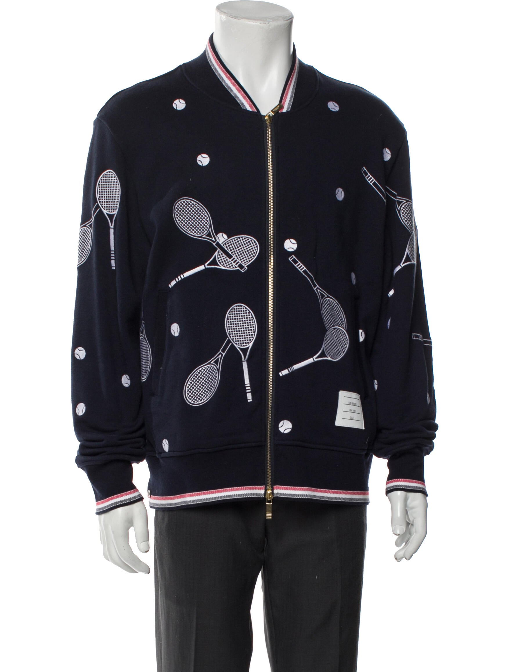 Thom Browne Printed Bomber Jacket