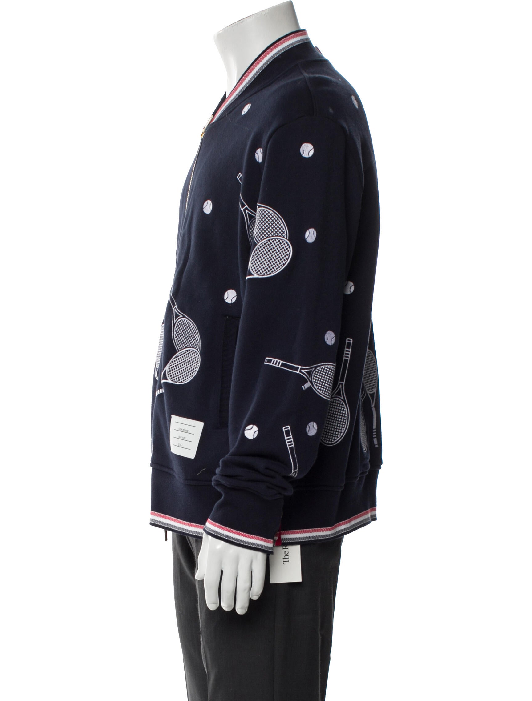 Thom Browne Printed Bomber Jacket