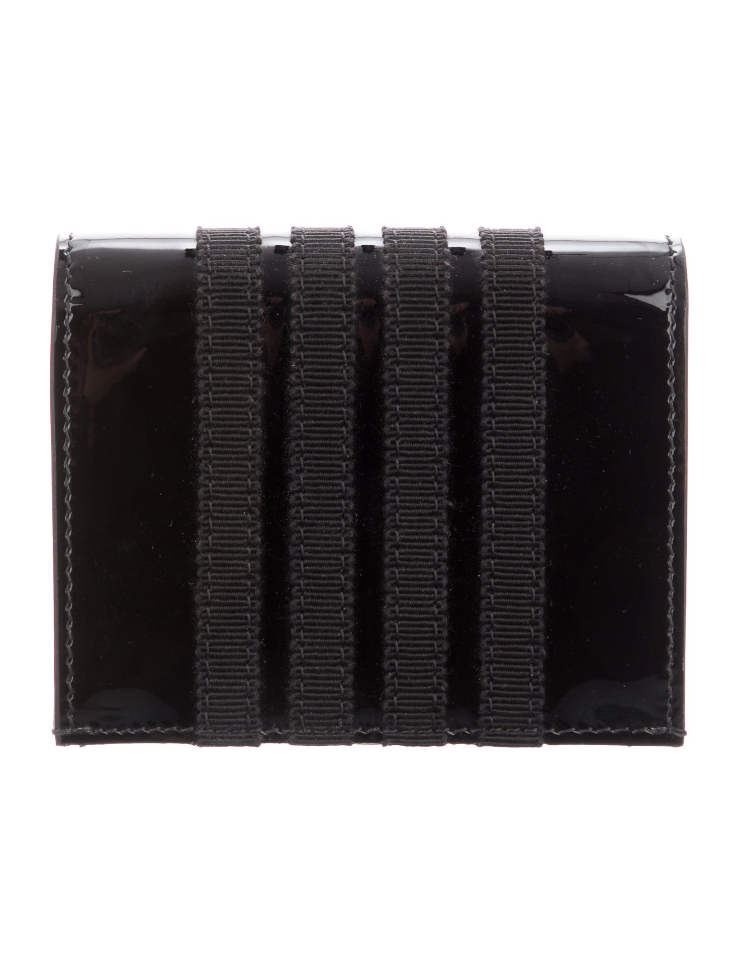 Thom Browne Patent Leather Compact Wallet