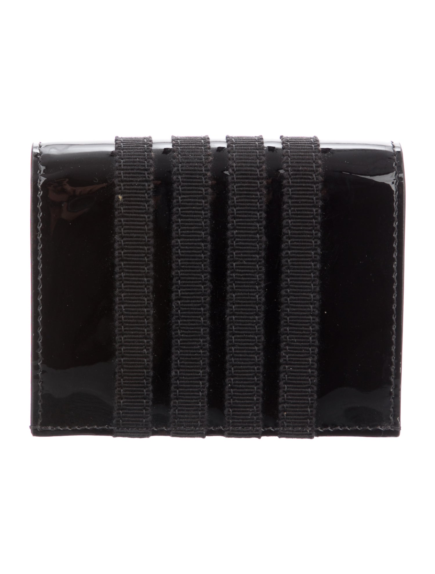 Thom Browne Patent Leather Compact Wallet